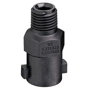 Nozzle Bodys Caps: Nozzle body adaptor QJ- 1/4"BSPM