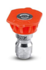 Washjet Quick-Connect Nozzle HP 0 Degree, Pencil, Red Tip