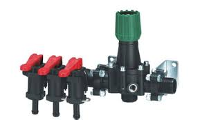 Parts: Arag Controller 3 tap with 25mm inlet & bypass valve suit Applic8r