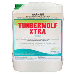 Chemicals: Timberwolf Xtra  20L Herbicide