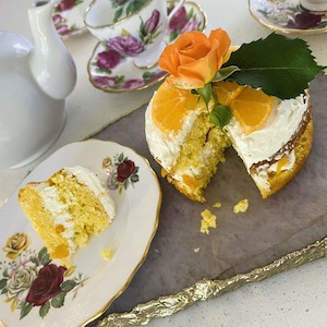 Products: Petite Zesty Orange Cake Spread The Love Grazing Tables & Platters North Shore Auckland
