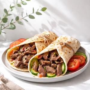 Flatbread Shawarma Wraps Spread The Love Catering North Shore Auckland