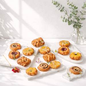 Assorted Sweet Danishes Spread The Love Catering North Shore Auckland