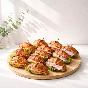 Assorted Brunch Croissants Spread The Love Catering North Shore Auckland