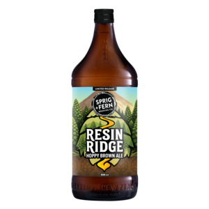Craft Beer: Resin Ridge Hoppy Brown Ale 888ml