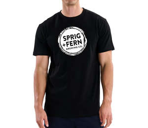 Merchandise: Sprig + Fern Short Sleeve Logo Tee