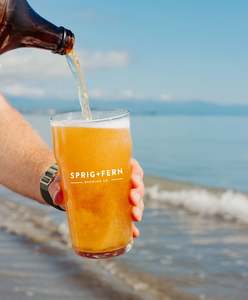 Merchandise: Sprig + Fern Proper Pint Glass