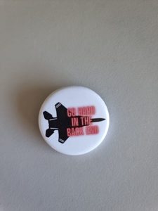 Accessories: Go Hard Button Badge
