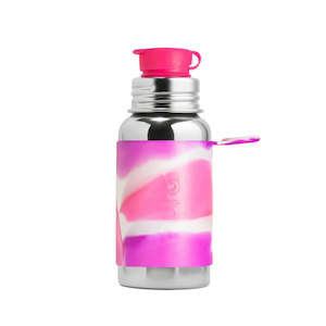 Pura Junior Sport 550ml Bottle - Pink swirl