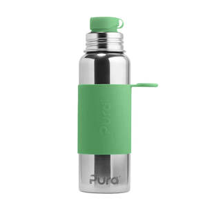 Pura Sport 850ml Moss Sleeve Stainless Steel Bottle