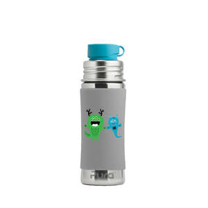 Pura Kiki Bottles: Pura Kiki 325ml Sport Mini Stainless Steel bottle - Monster