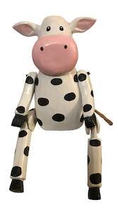 Kiwiana: Cow with Dangling Legs Large