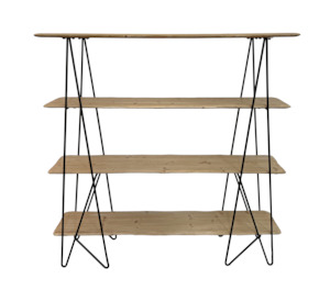 Evie 4 Tier Shelving Unit