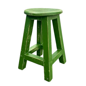 Florence Stool Round Green