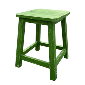 Furniture 1: Florence Stool Square Green