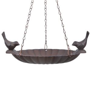 Best Selling Items: Bird Bath Hanging With Birds