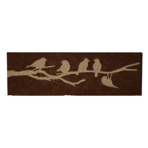 Doormat Birds On Tree Dark
