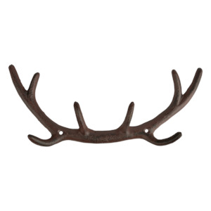 Gifts For Him: Cast Iron Antler Hook