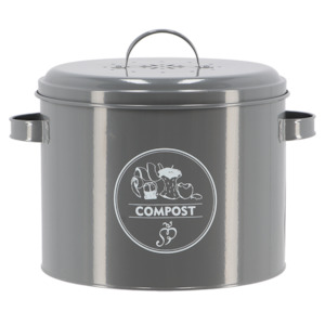 Boxing Day Sale: Kitchen Tin Composter Charcoal