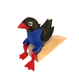 Boxing Day Sale: Door Stopper Wedge Pukeko