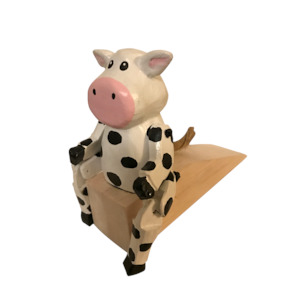 Boxing Day Sale: Door Stopper Wedge Cow