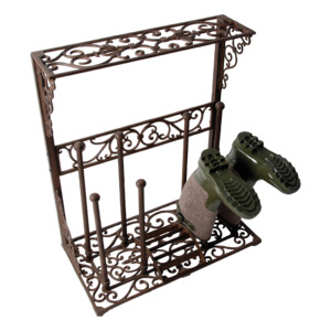 Cast Iron Boot Rack Large