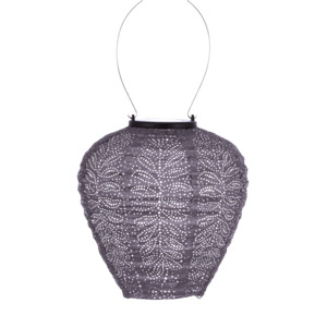 Outdoor Garden: Lumiz Lantern Balloon 20cm Mauve Purple Folia