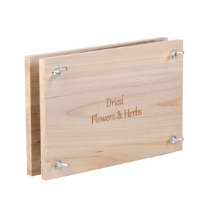Dried Flower Press With Screws