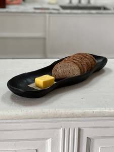 Kitchen: Organic Teak Platter Yakisugi