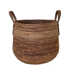 Living: Nala Planter Basket w/ Handle Large
