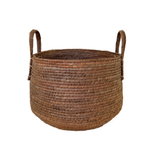 Living: Nala Planter Basket w/ Handle Medium
