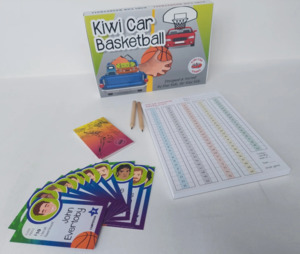 Kids: Kiwi Car Basketball Game