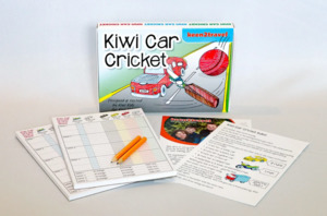Kids: Kiwi Car Cricket Game