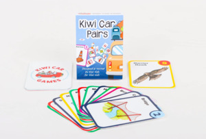 Kids: Kiwi Car Pairs Game