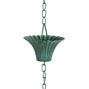Gifts For Him: Rain Chain Green 2.59m