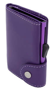 All 1: C-Secure Classic Credit Card & Coin Wallet - Orchidea