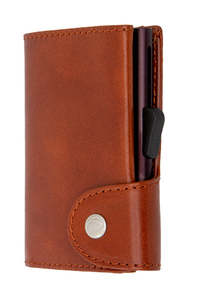 All 1: C-Secure Tanned Wallet - Macchia