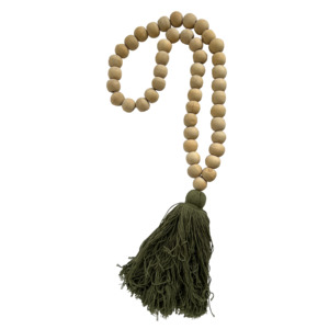 Kings Birthday Sale: Beaded Tassle Moss