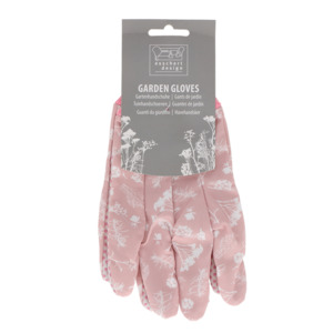 Wild Flower Garden Gloves Pink