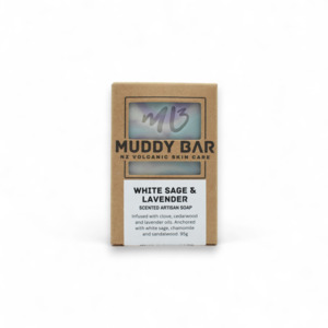 Living: Muddy Bar White Sage & Lavender Artisan Soap