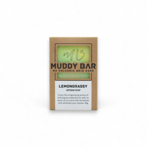 Muddy Bar Lemongrassy Artisan Soap