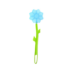 Living: Fly Swat Flower Blue
