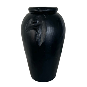 Teak Collection: Organic Teak Vase Yakisugi Large 40cm