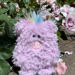 Confident Magical Unicorn Weighted Plush Toy and Worry Stone Bundle - Squoodles