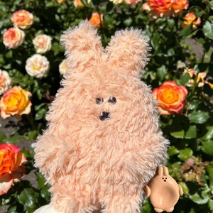 Courage Bunny Weighted Plush Toy and Worry Stone Bundle - Squoodles