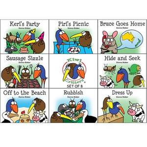 Kiwi Critters Books - Set of 8 - Squoodles