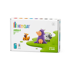 Hey Clay Animals: Cow, Dog, Sheep - Squoodles