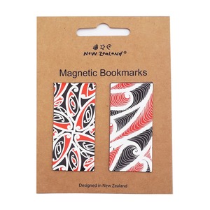 Products: Māori Koru and Kotahitanga Magnetic Bookmarks 2pk - Squoodles