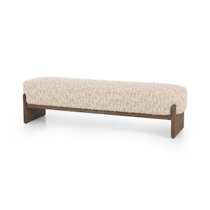 Products: Kirby Accent Bench in Solema Cream – SR Interiors