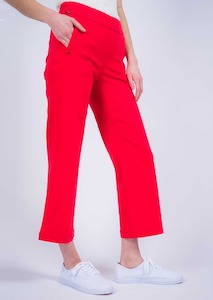 Stacey Clothing: Lisette Hampton Wide Leg Pant Red